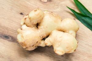 "Fresh ginger – aids digestion and fat loss"
