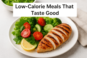 Low-Calorie Meals That Taste Good – Healthy Grilled Chicken Salad with Vegetables