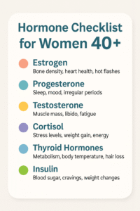Hormone Checklist for Women 40+ – Essential Health Guide